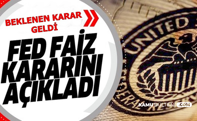 Eylül 2019 Fed Faiz Kararı Açıklandı