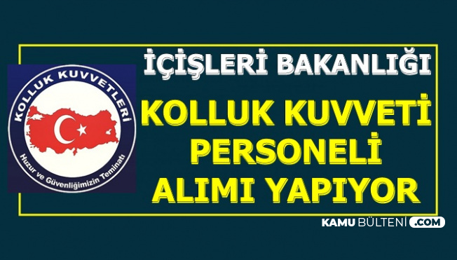 Icisleri Bakanligi Kolluk Kuvveti Alimi Yapiyor Poh Komiser Yardimcisi Uzman Erbas Korucu