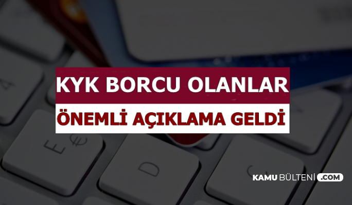 Flas Kyk Borcu Sonrasi Genclere Bir Borc Soku Daha