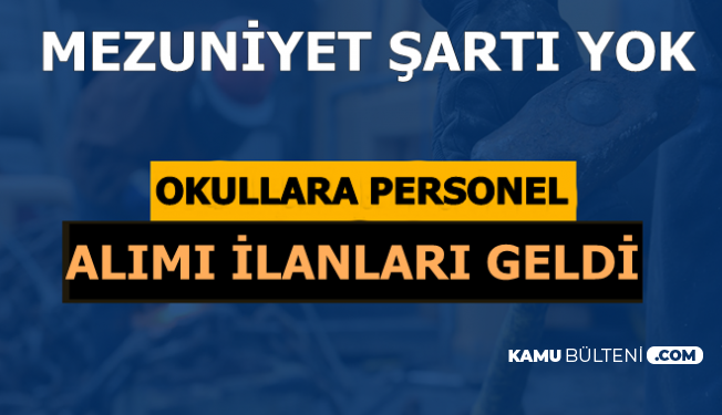 Okullara Personel Alimi Basvurusu Basladi Iskur Typ Basvuru