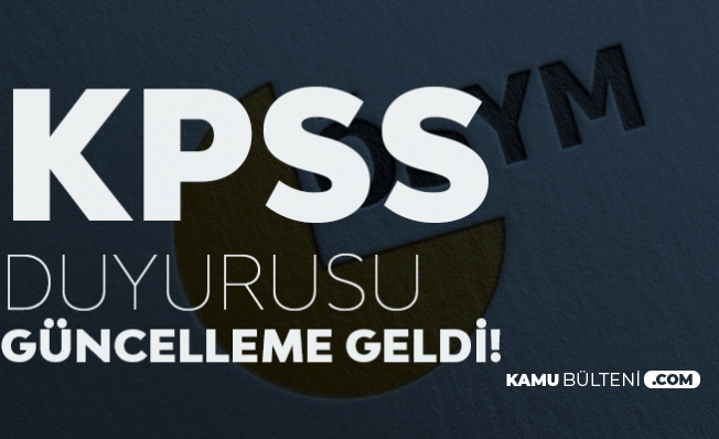 ÖSYM'den KPSS Duyurusu! Ortaöğretim, Ön Lisans, Lisans Branş Bazında Sıralamalar Yayımlandı