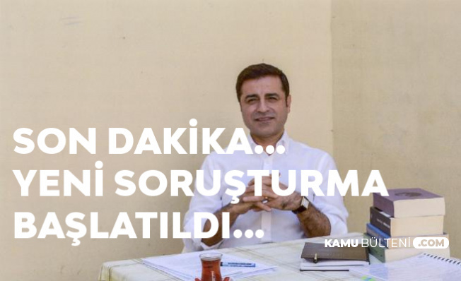 Son Dakika! Selahattin Demirtaş ile İlgili Flaş Gelişme