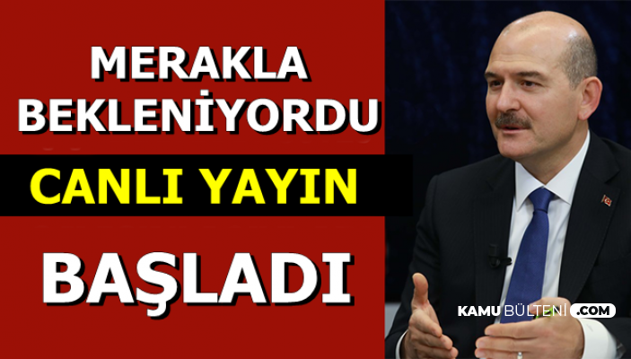 Suleyman Soylu Nun Cnn Turk Canli Yayini Basladi Kayyum Aciklamasi