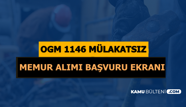 Tarım ve Orman Bakanlığı Mülakatsız Memur Alımı Başvuru Ekranı