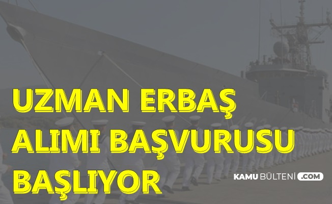 Uzman Erbaş Alımı Başvurusu Başlıyor