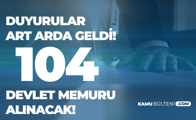 104 Memur Alimi Yapilacak Cumhurbaskanligi Ve Goc Idaresi Memur Alimlarina Yogun Ilgi Suruyor
