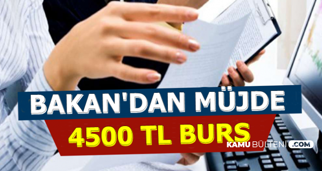 Bakan Varank Tan O Ogrencilere 4500 Tl Burs Mujdesi