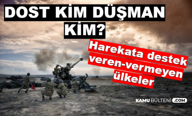 destek veriyor hangileri