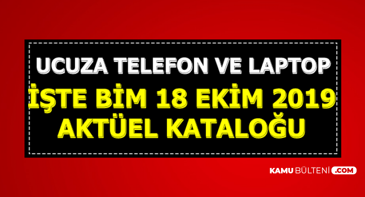 bim 18 ekim 2019 katalogu ucuza akilli