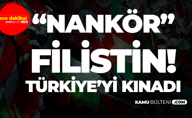 filistin den skandal hareket turkiye