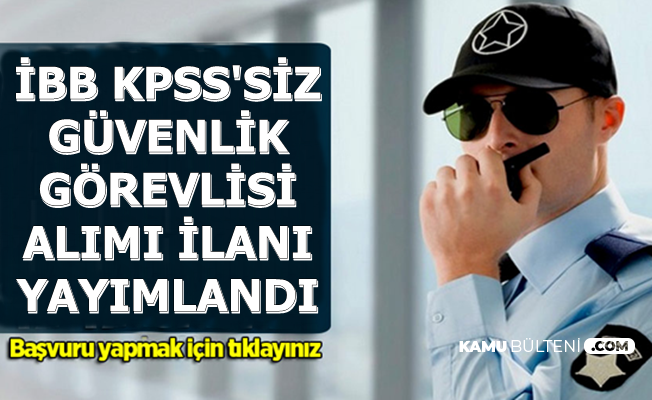 Ibb En Az Lise Mezunu Guvenlik Gorevlisi Alimi Ilani