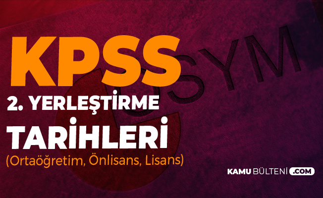 Ortaogretim Onlisans Lisans Duzeyinden Memur Alimi Kpss 2 Yerlestirme Icin Surec Isliyor 18 Ekim De Talep Alimi Sona Erecek