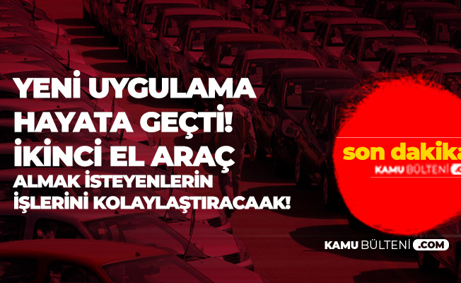 Ptt Den Ikinci El Arac Alacaklar Icin Yeni Uygulama