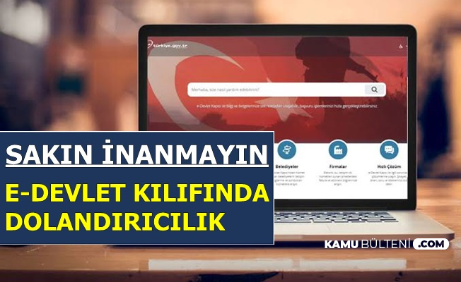 Aman Dikkat Bu Sitelere Kart Bilgilerini Verenler Yandi E Devlet Deyip