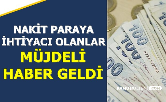 Acil Nakit Paraya Ihtiyaci Olanlara Mujdeli Haber Iste En Uygun Faizli Kredi
