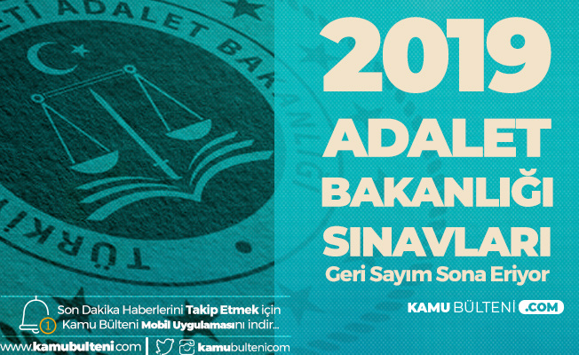 Adalet Bakanligi Sinavlari 1300 Personel Alimi 29 Aralik Ta Uygulanacak
