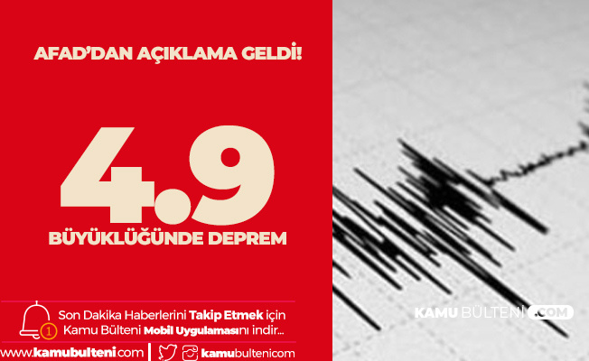 Akdeniz'de 4.9 Büyüklüğünde Deprem Meydana Geldi Akdeniz'de 4.9 Büyüklüğünde Deprem Meydana Geldi