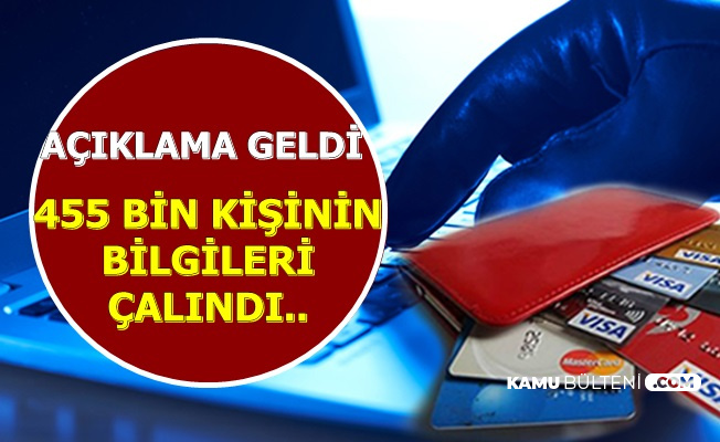 banka karti ve kredi karti olanlar dikkat bilgiler calindi