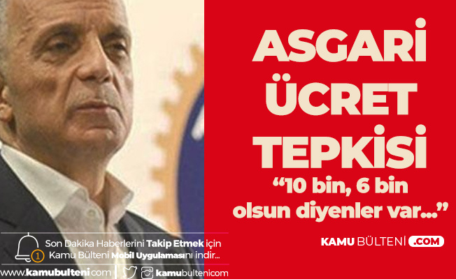 Ergün Atalay'dan 2020 yılı Asgari Ücret Tepkisi: 10 Bin, 6 Bin Olsun Diyorlar... Ergün Atalay'dan 2020 yılı Asgari Ücret Tepkisi: 10 Bin, 6 Bin Olsun Diyorlar...