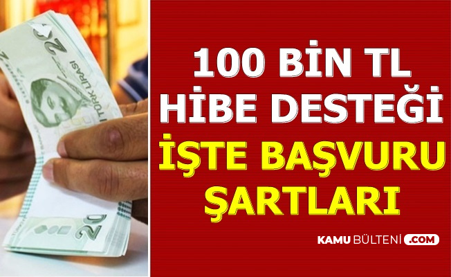 Is Kurmak Isteyenlere Mujde 100 Bin Tl Hibe Destegi Verilecek