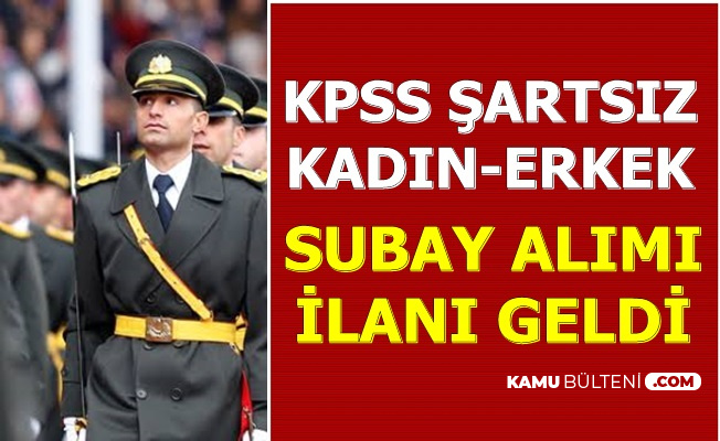 msb kpss siz kadin erkek subay alimi basvurusu basladi