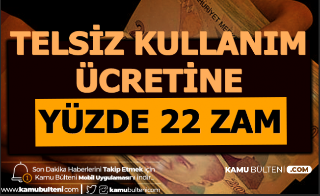 2020 telsiz kullanim ucreti belli oldu