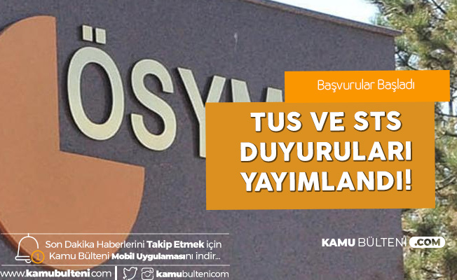 2020 Tus Ve 2020 Tus Sts Tip Doktorlugu 1 Donem Basvurulari Basladi