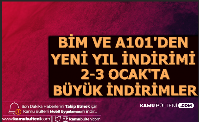 2 Ocak A101 Ve 3 Ocak Bim Indirimleri Telefon Televizyon