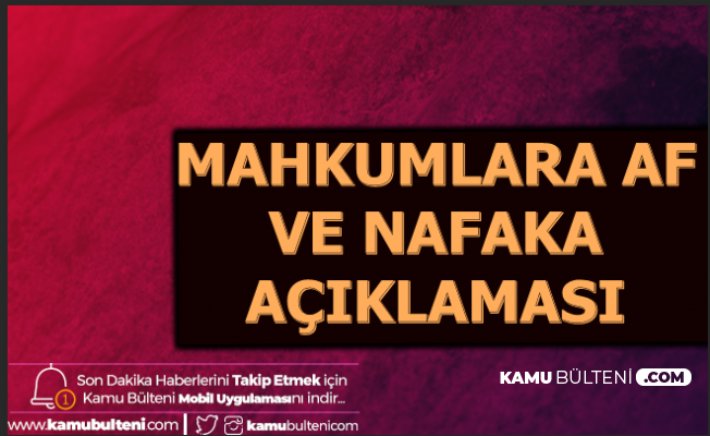 Suresiz Nafaka Icin Son Dakika Aciklamasi