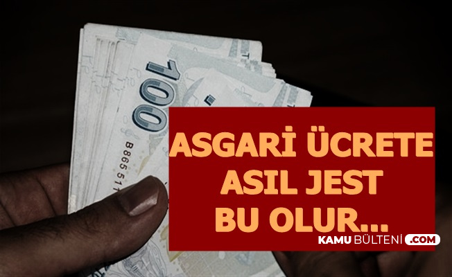 Asgari Ücrete Asıl Jest Bu Olur