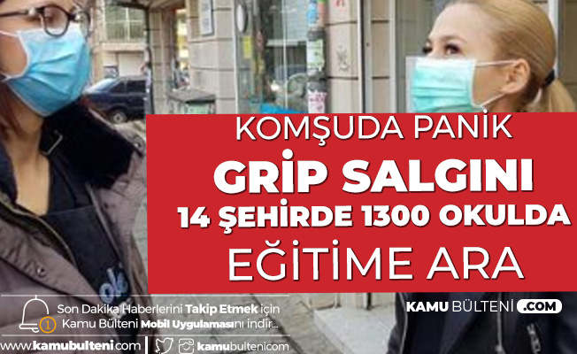 Bulgaristan'da Grip Alarmı: 14 Şehirde 1300 Okulda Eğitime Ara Verildi