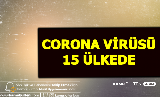 Corona Virüsü 15 Ülkede-İşte O Ülkeler, Ölü Sayısı ve Virüs Belirtileri