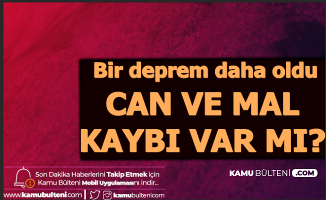 Elazig Dan Son Dakika Haberi Yikilan Binalar Var Bir Deprem Daha Oldu