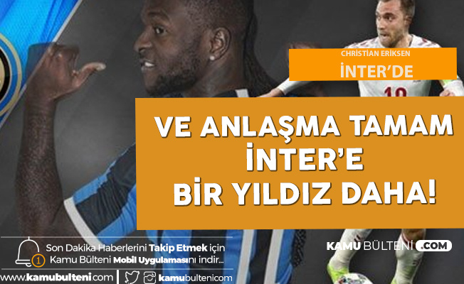 İnter'den Bomba Transferler Art Arda Geldi! Totenham'ın Yıldızı Christian Eriksen İnter'de