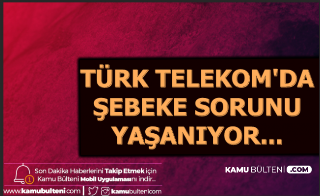 telekom da sebeke sorunu