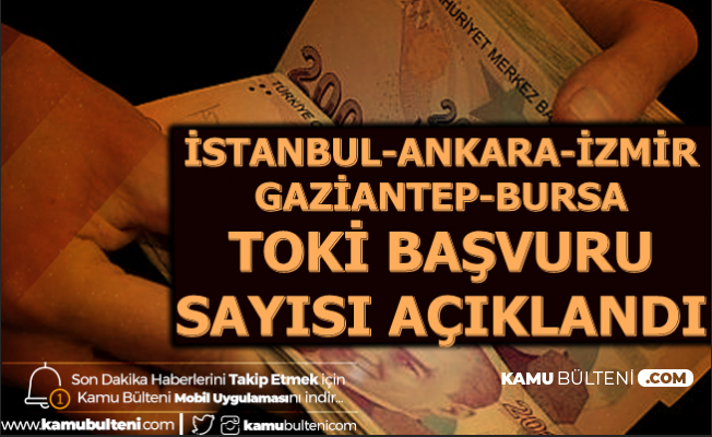 Toki Kura Cekimi Ne Zaman Iste Ankara Istanbul Izmir Gaziantep Bursa Basvuru Sayisi