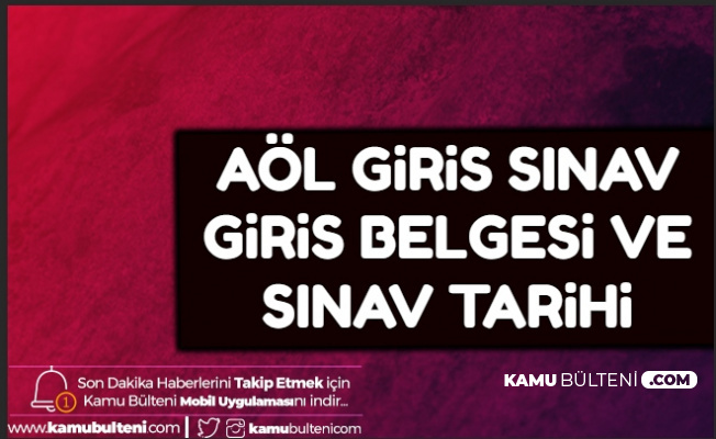 Açık Lise 2. Dönem Sınav Tarihleri Açıklandı-İşte 2020 AÖL İş Takvimi
