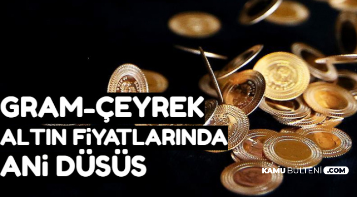 Altın Fiyatlarında Ani Düşüş: Gram ve Çeyrek Altın Fiyatı...