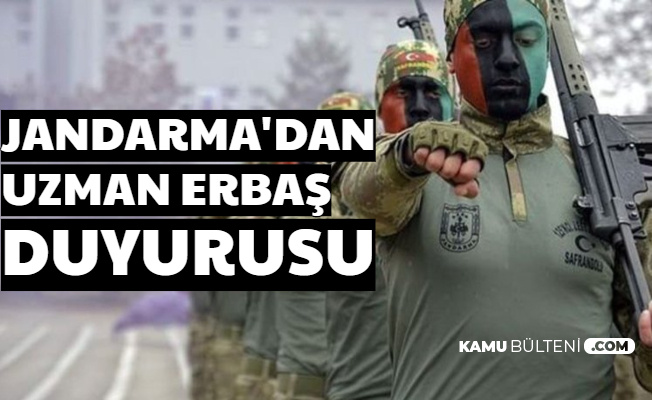 Art Arda 2 Duyuru: Jandarma Uzman Erbaş Duyurusu 2020