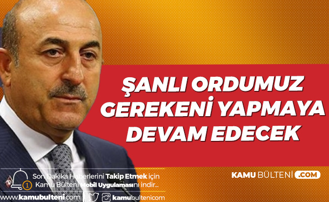 Dışişleri Bakanı Çavuşoğlu'ndan Başsağlığı Mesajı Dışişleri Bakanı Çavuşoğlu'ndan Başsağlığı Mesajı