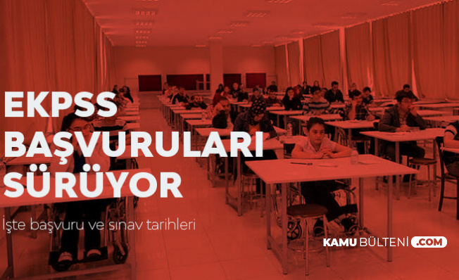 Engelli Memur Alımı için EKPSS Başvuruları Sürüyor