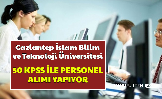 GİBTU 50 KPSS ile En Az Lise Mezunu Personel Alımı Yapıyor (Büro Memuru-Mühendis-Mimar-Destek Personeli)