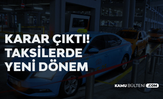 İstanbul'da Taksilerde Yeni Dönem! Turkuaz Taksi Dönemi Sona Eriyor