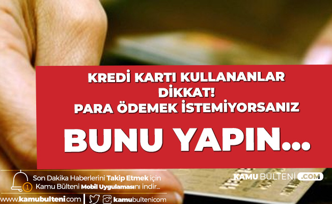 Kredi Kartı Kullananlara Uyarı Geldi! "Paranızı Geri Almak İsterken, Tuzağa Düşmeyin"