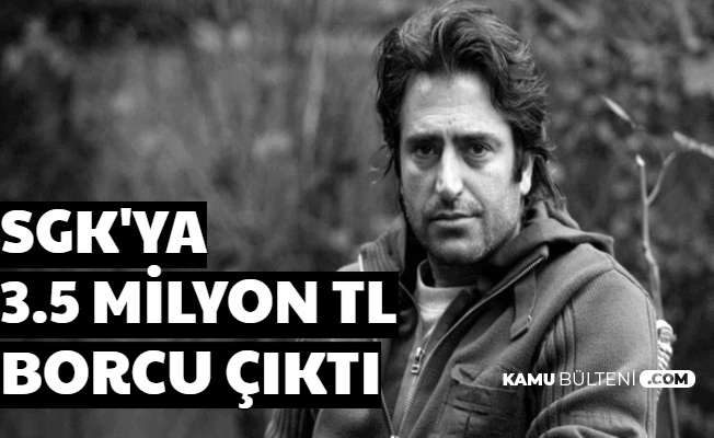 Mahsun Kırmızıgül'ün Devlete 3.5 Milyon TL Borcu Çıktı