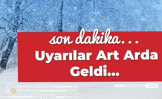Meteoroloji 5 Günlük Hava Durumunu Açıkladı: Bu İllerde Yaşayanlar Dikkat