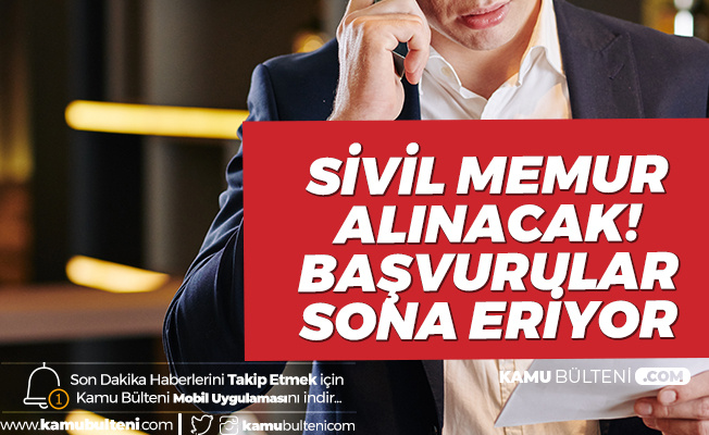 MSB Sivil Memur Alımı Başvurularında Sona Geliniyor