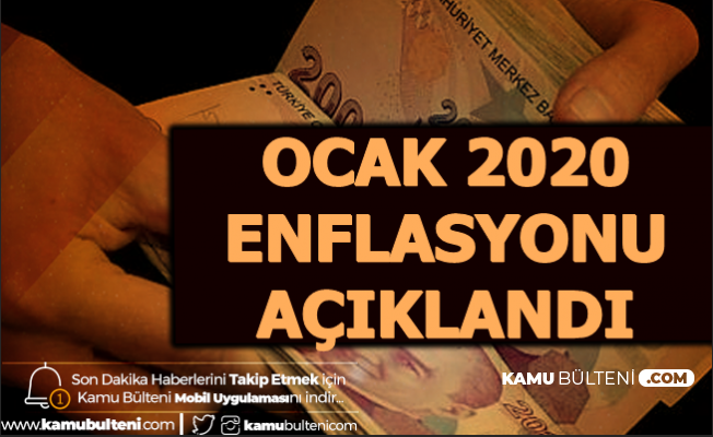 Ocak 2020 Enflasyon Rakamları Açıklandı TÜFE