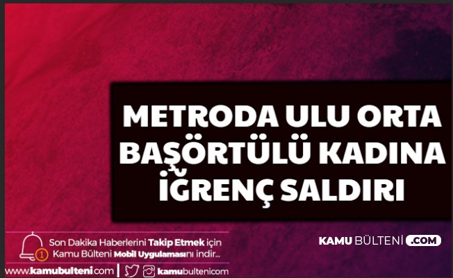 Pendik Metrosunda Herkesin İçinde İğrenç Saldırı: Yürüyen Merdivenlerde...