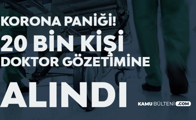Rusya'da Koronavirüs Paniği! 20 Bin Kişi Doktor Gözetimine Alındı